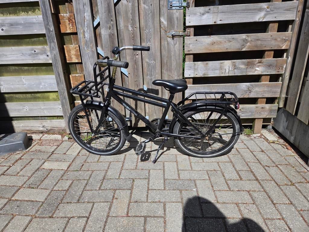 Jongens fiets zwart 20 inch, Ophalen, Gebruikt, 20 inch