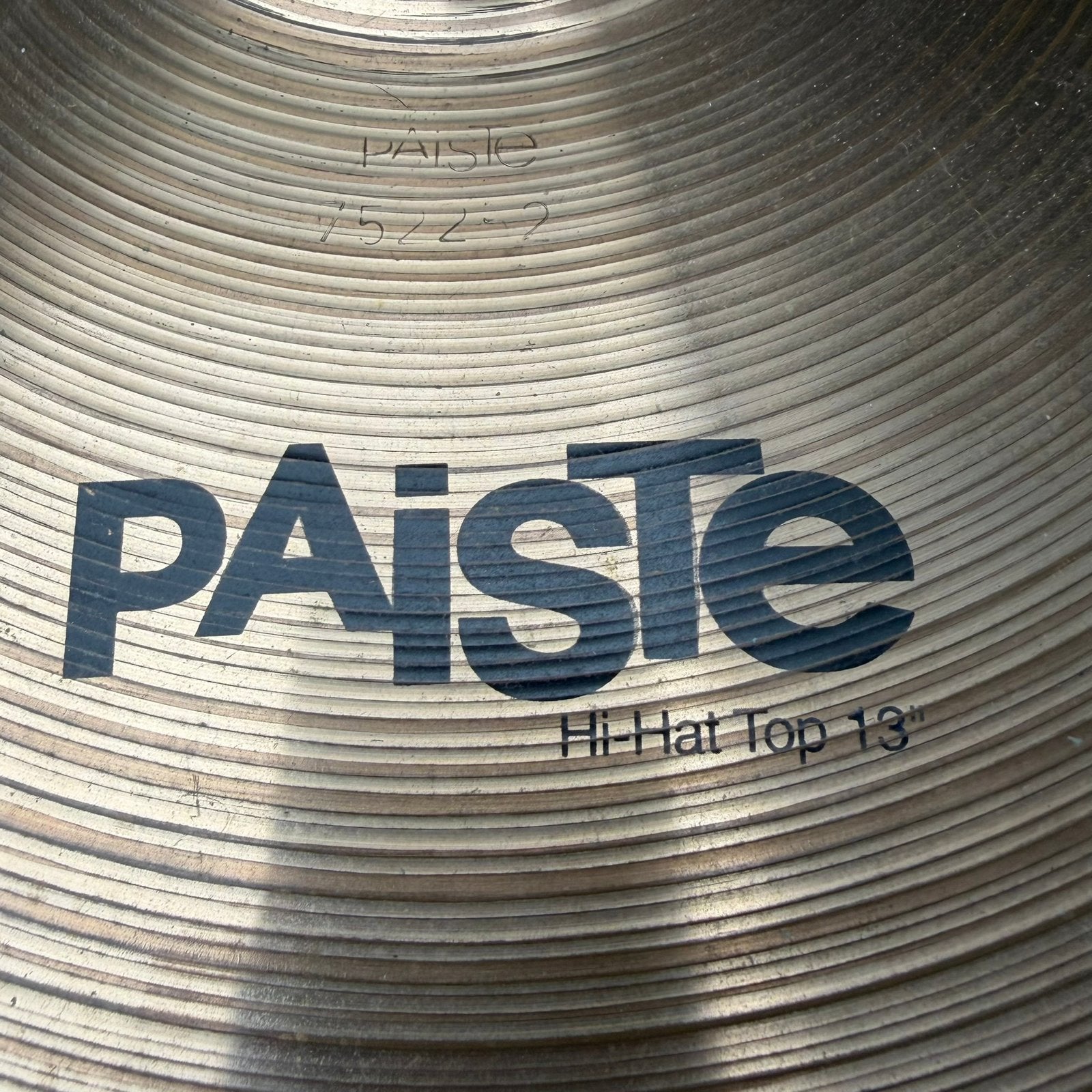 Paiste 13” hihats type 802 professional, Muziek en Instrumenten, Ophalen, Gebruikt, Drums of Percussie