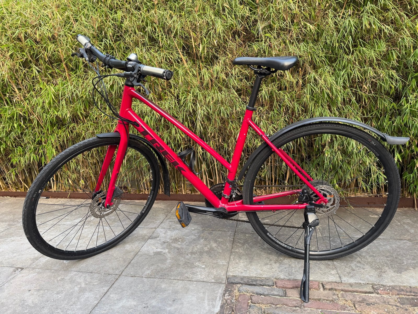Trek FX 3 Damesfiets - Maat L - Zeer goede staat, Gebruikt, Versnellingen, 56 cm of meer, Schijfrem