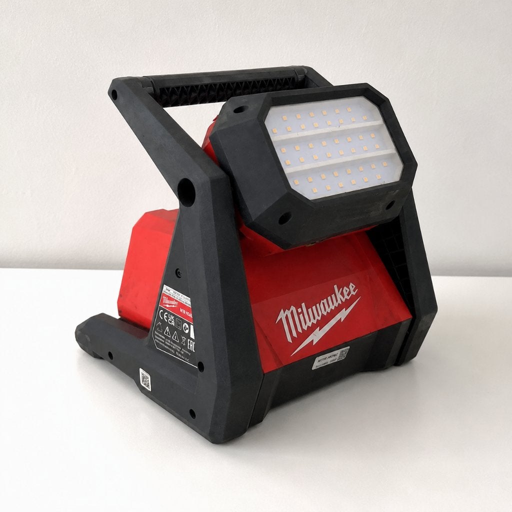 Milwaukee M18 HOAL Bouwlamp / Werklamp – Goede Staat, Ophalen of Verzenden, Zo goed als nieuw, Minder dan 50 watt, Lamp