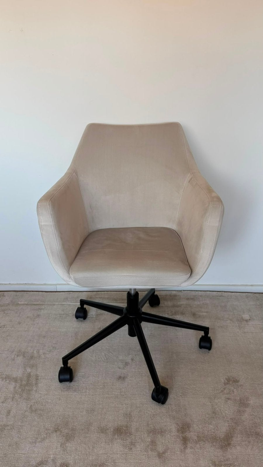 Bureaustoel beige - Office Chair - zeer goede staat, Ophalen, Zo goed als nieuw, Beige, Bureaustoel