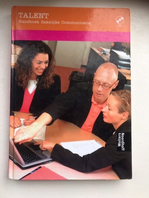 Talent: Handboek Zakelijke Communicatie, Ophalen of Verzenden, Alpha, Zo goed als nieuw, HBO