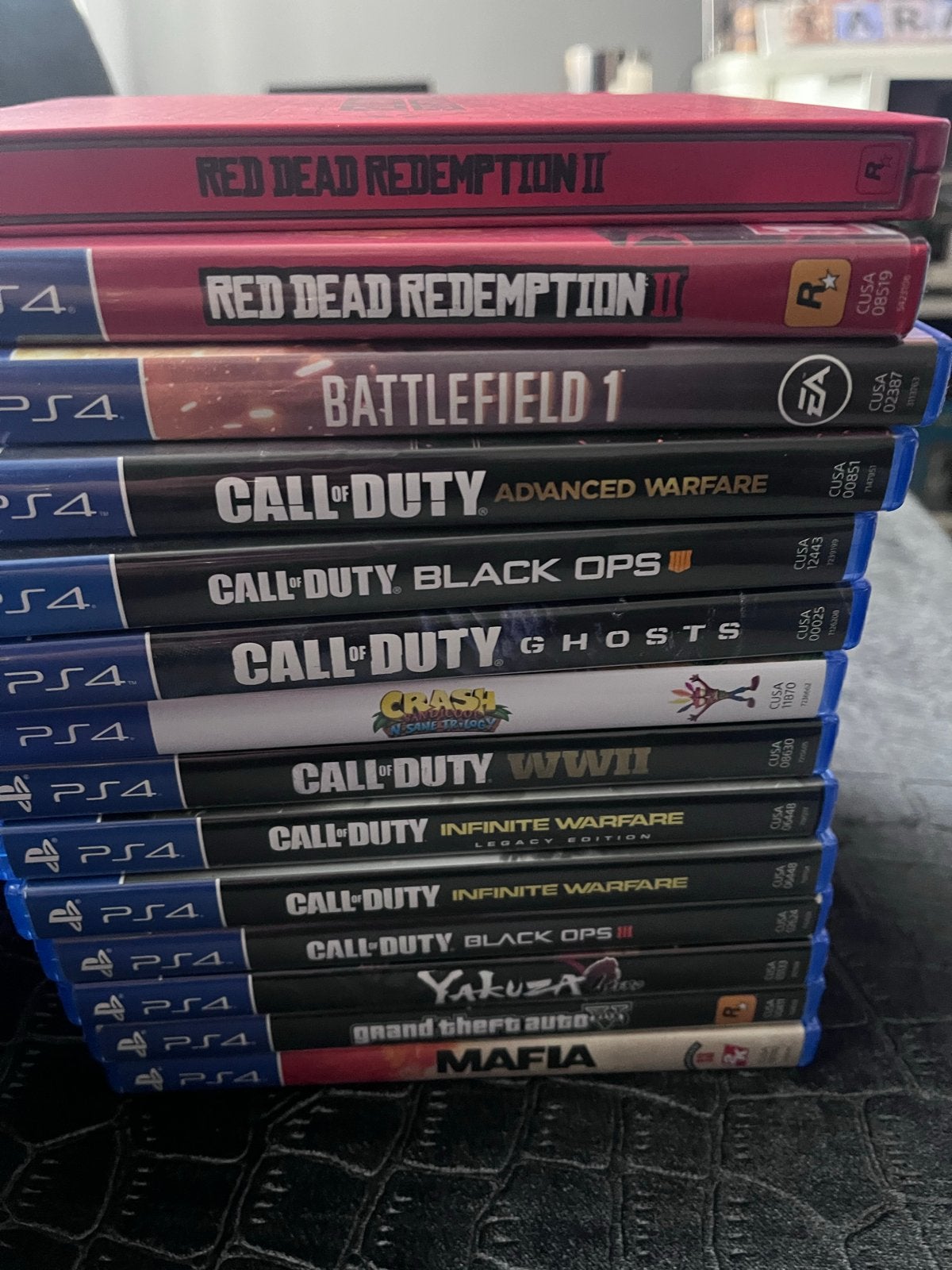 PS4 Slim met 1 controller en 13 games, Ophalen, Met games, Zo goed als nieuw, Met 1 controller