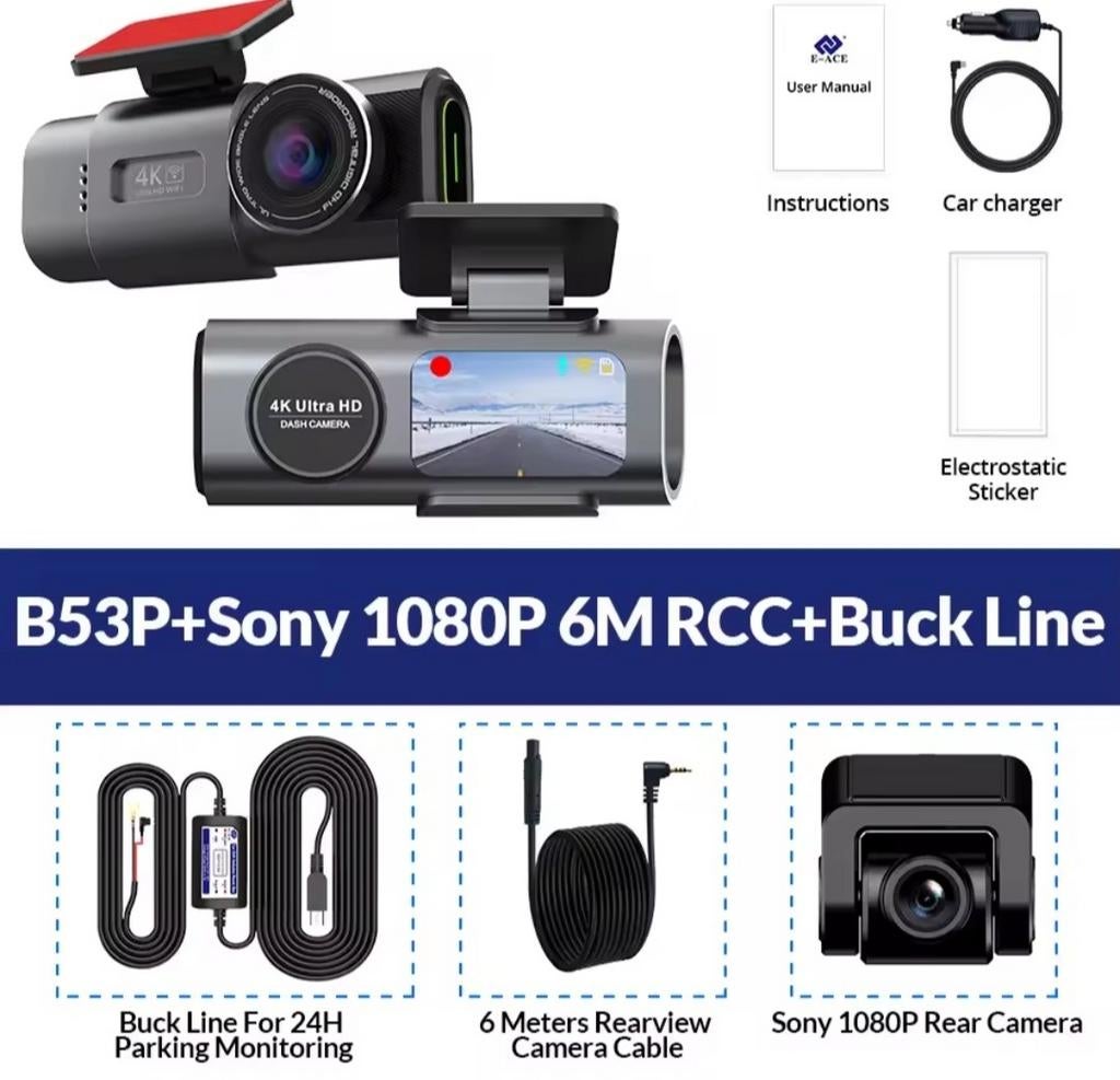 Dashcam camera 4K usb compleet nieuw in doos., Ophalen of Verzenden, Nieuw