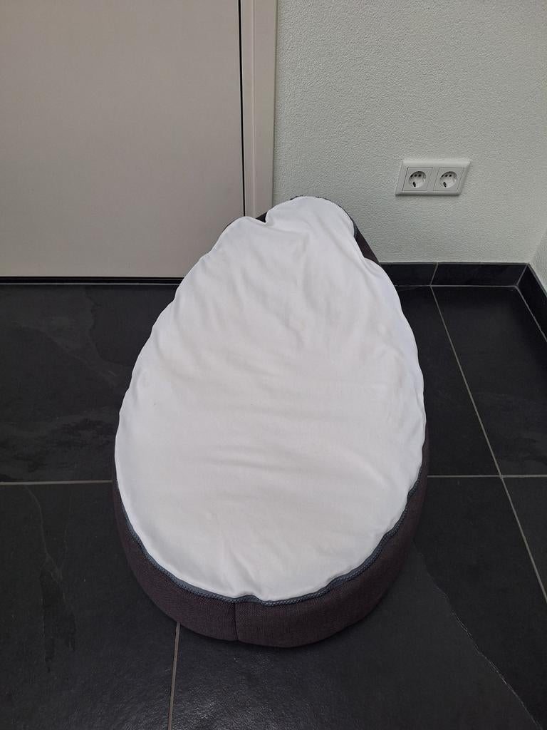 Doomoo Seat grijs - Zitzak voor baby's en kinderen, Schommelstoel, Ophalen, Overige merken, Met gordel(s) of riempje(s)
