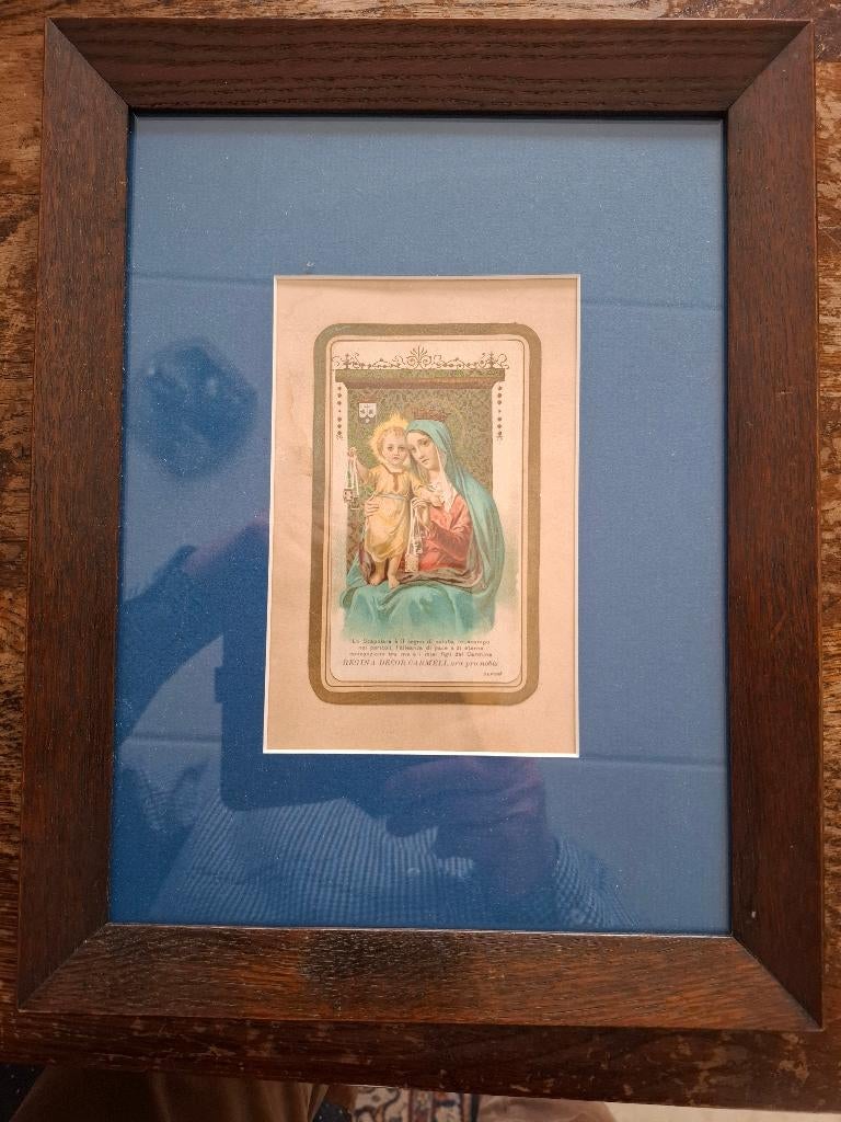 religie bidprentje, Antiek en Kunst, Verzenden