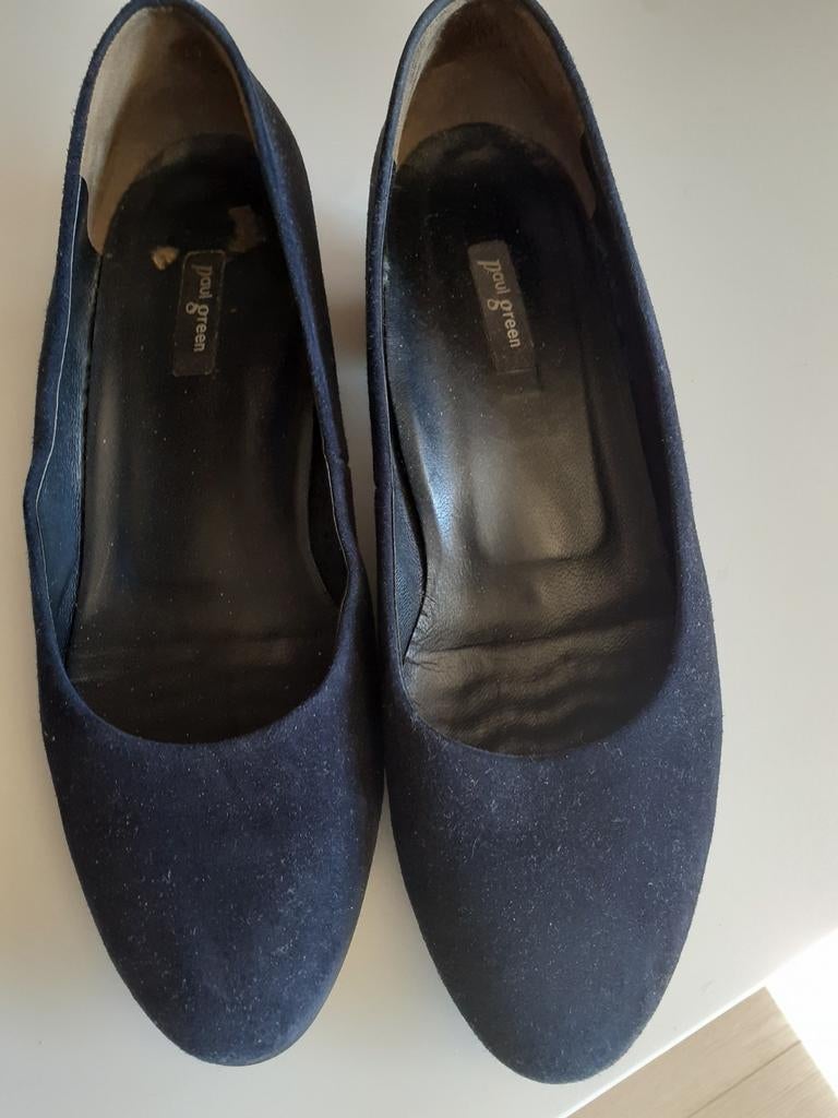 Merk Paul Green damesschoenen maat 6 met klein hakje, Kleding | Dames, Schoenen, Ophalen of Verzenden, Zo goed als nieuw, Blauw