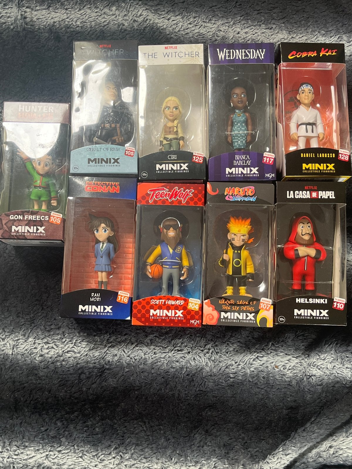 Minix Collectible Figuren: Netflix, Anime, TV-series, Ophalen, Nieuw