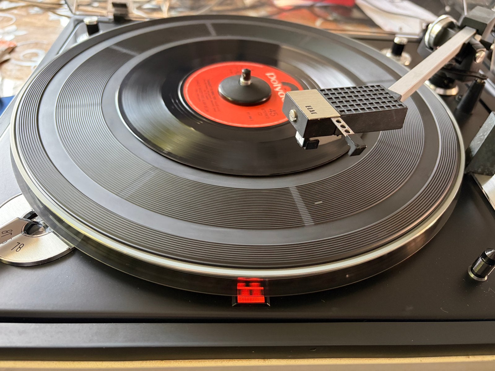 te koop elac 50 mk2 gereviseerde platenspeler, Overige merken, Pitch-regelaar, Refurbished, Ophalen of Verzenden