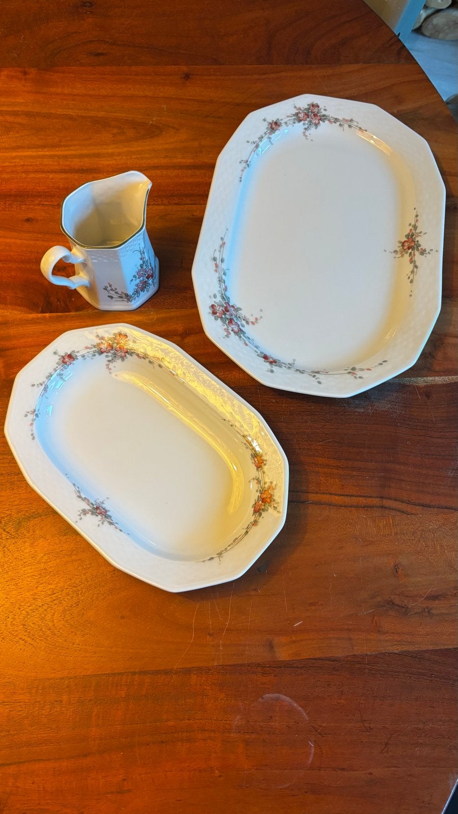 Bavaria Winterling servies: 2 schalen en melkkan, Antiek en Kunst, Ophalen of Verzenden