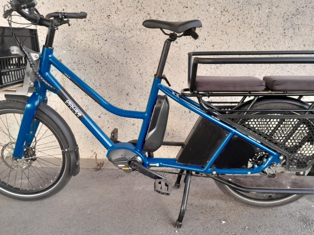 Douze LT Longtail Shimano EP8 motor met 500Wh accu | MARGE, Fietsen en Brommers, Fietsen | Bakfietsen, Gebruikt, Elektrisch, 2 kinderen