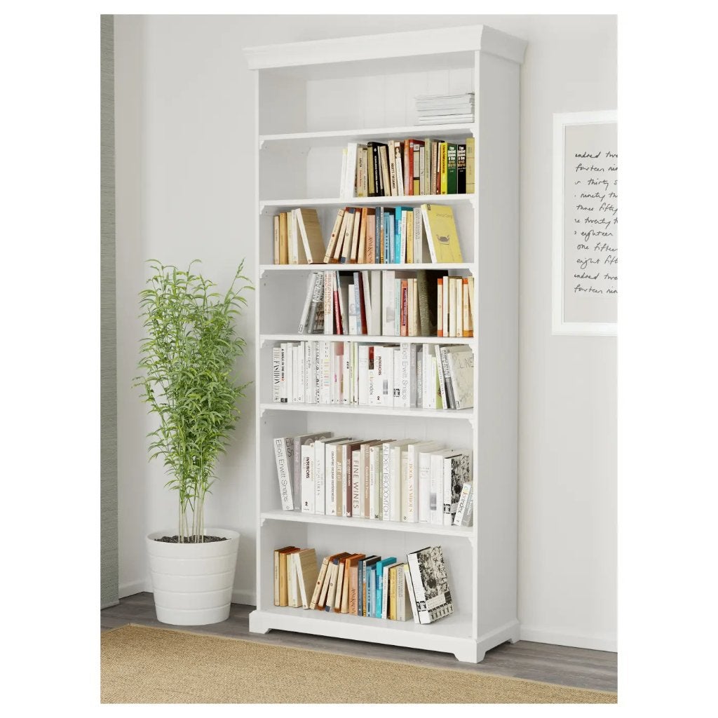 IKEA Liatorp boekenkast wit, Ophalen, Met plank(en), Gebruikt, 200 cm of meer