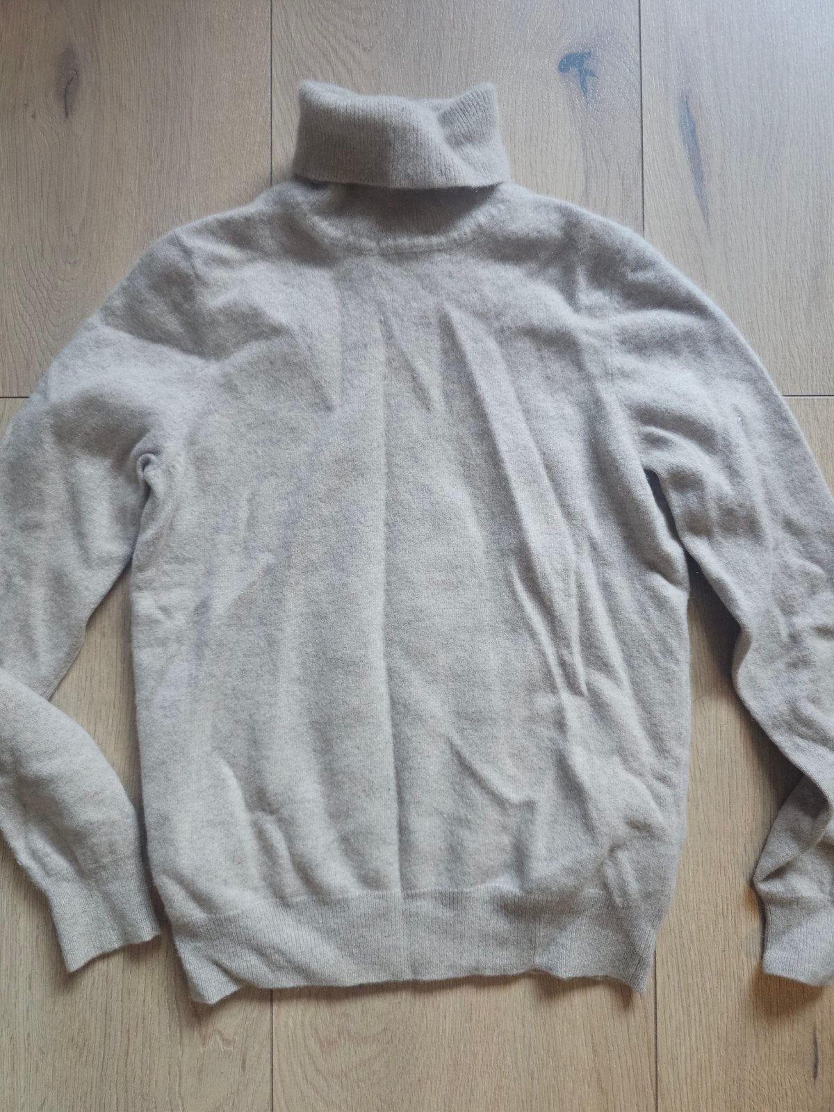 REPEAT cashmere coltrui - 100% cashmere, Maat 38/40 (M), Beige, REPEAT cashmere, Ophalen of Verzenden