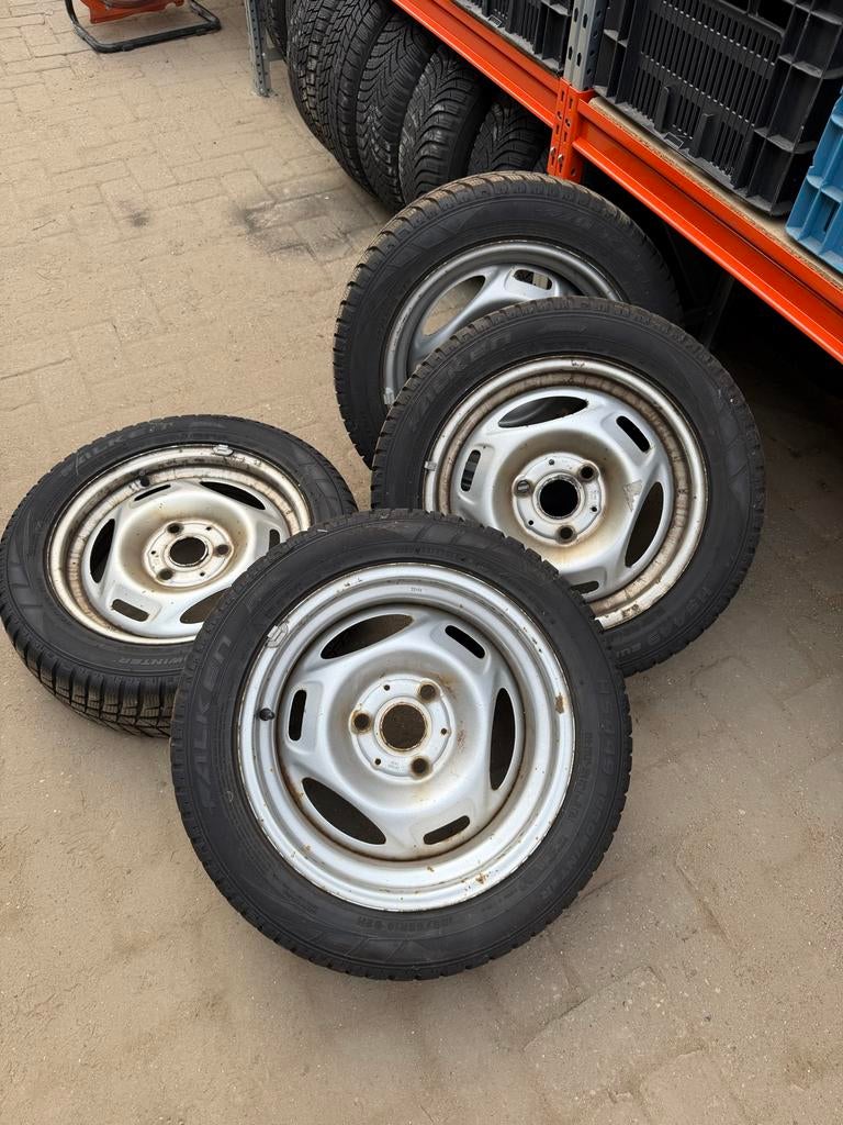 Smart roadster velgenset met banden, Gebruikt, Na, Ophalen of Verzenden, Na