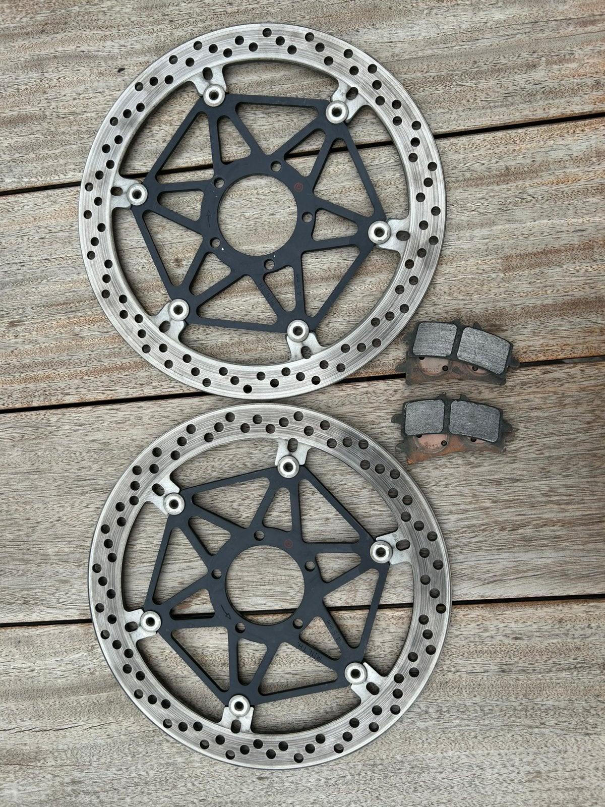 Remschijven Multistrada V4, Motoren, Ophalen of Verzenden, Gebruikt