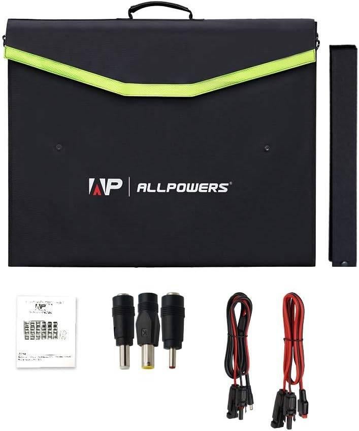 allpowers 100watt opvouwbaar zonnepaneel slechts €119,-, Ophalen of Verzenden, Nieuw