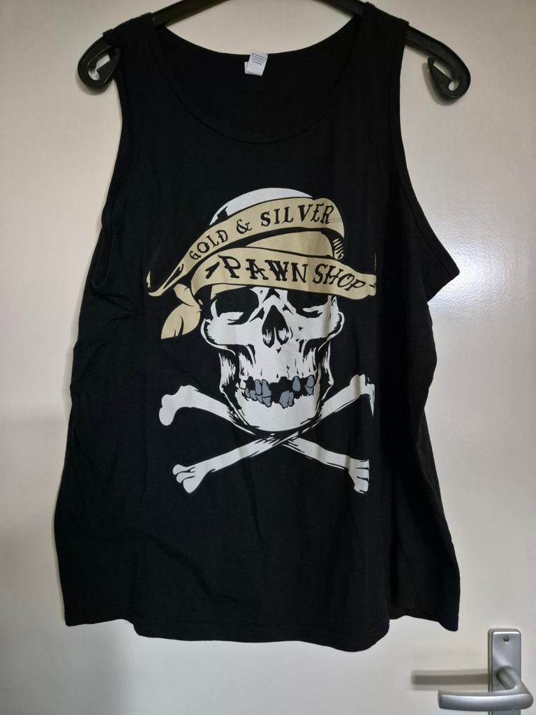 Tank Top Gold en Silver Pawn Shop, Ophalen of Verzenden, Zo goed als nieuw, Zwart