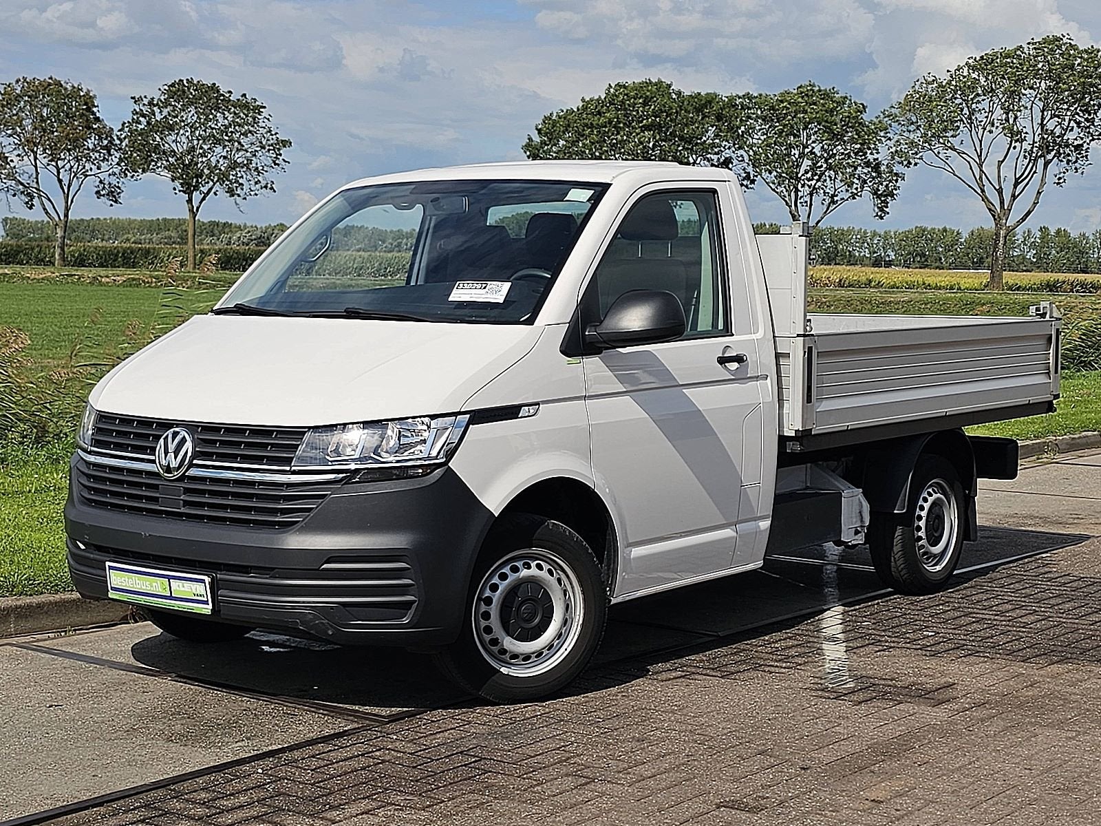 VOLKSWAGEN TRANSPORTER 2.0 TDI t6.1 l1 open-laadbak, Auto's, 1730 kg, Gebruikt, Euro 6, Volkswagen