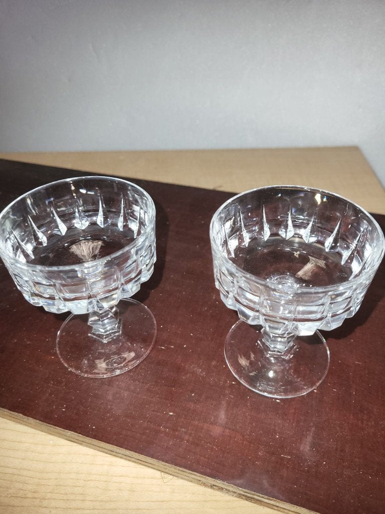 2 borrelglazen, Huis en Inrichting, Glas of Glazen, Ophalen of Verzenden, Overige stijlen, Glas