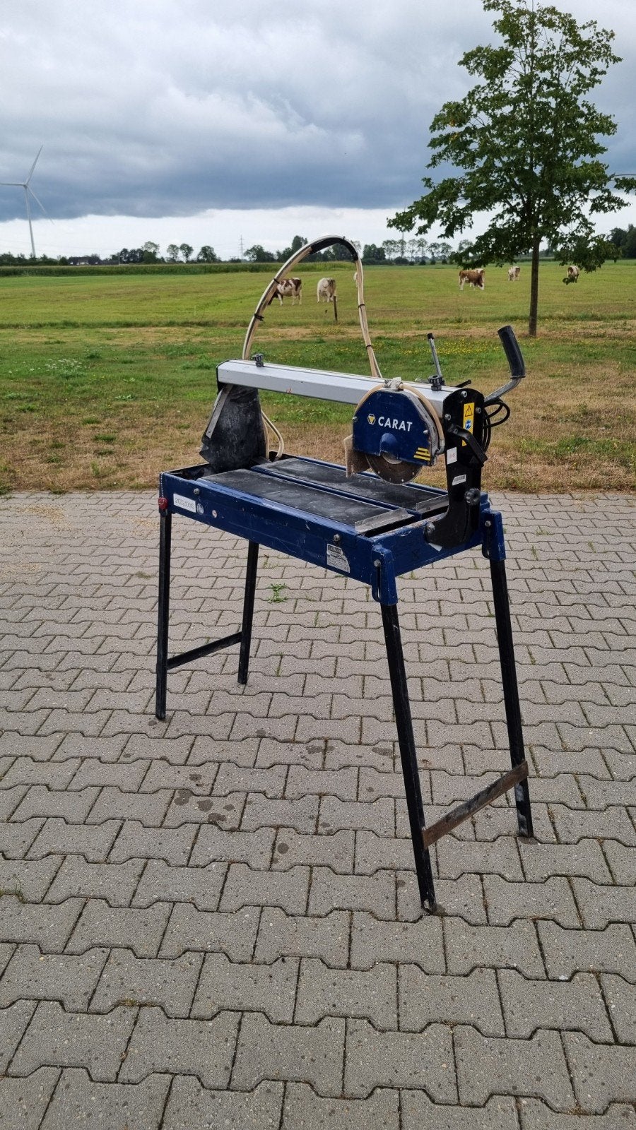 Carat tegelzaagtafel, Ophalen, Gebruikt, Overige typen, 30 tot 70 mm