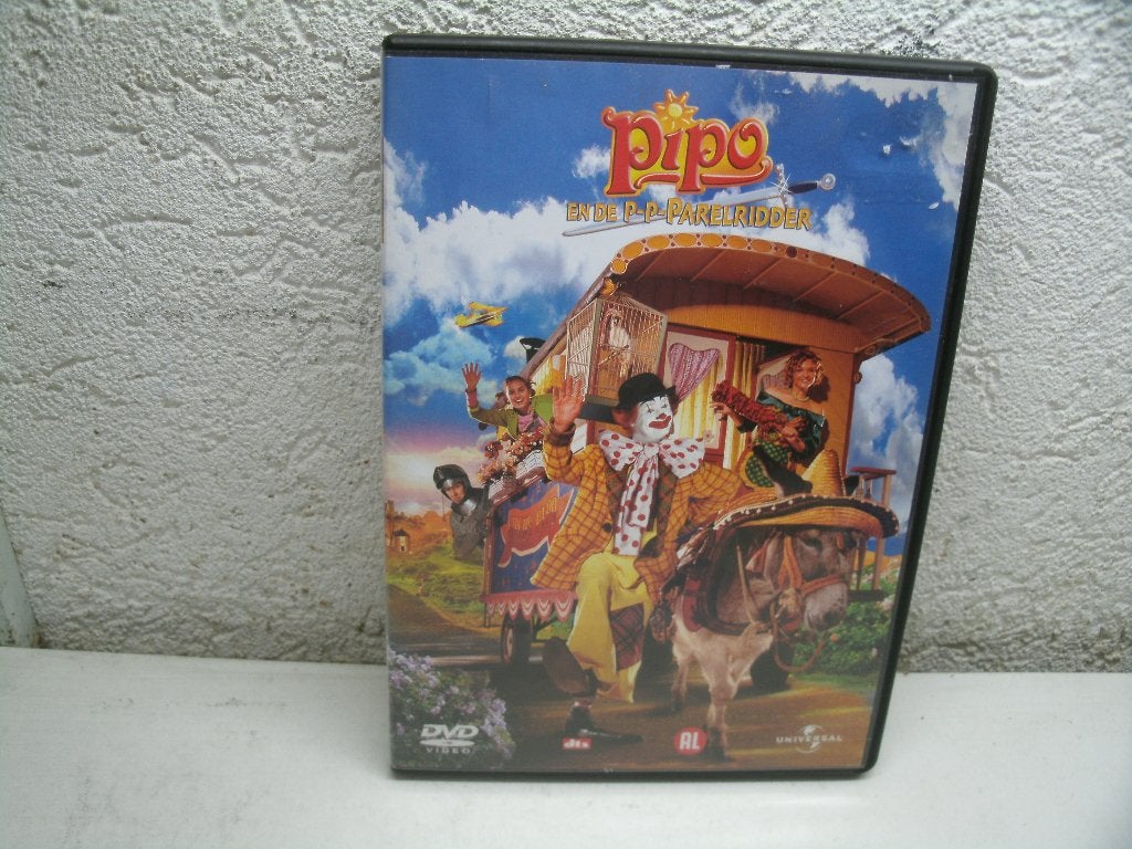 dvd 222k pipo en de p-p-parelridder, Alle leeftijden, Ophalen of Verzenden, Zo goed als nieuw