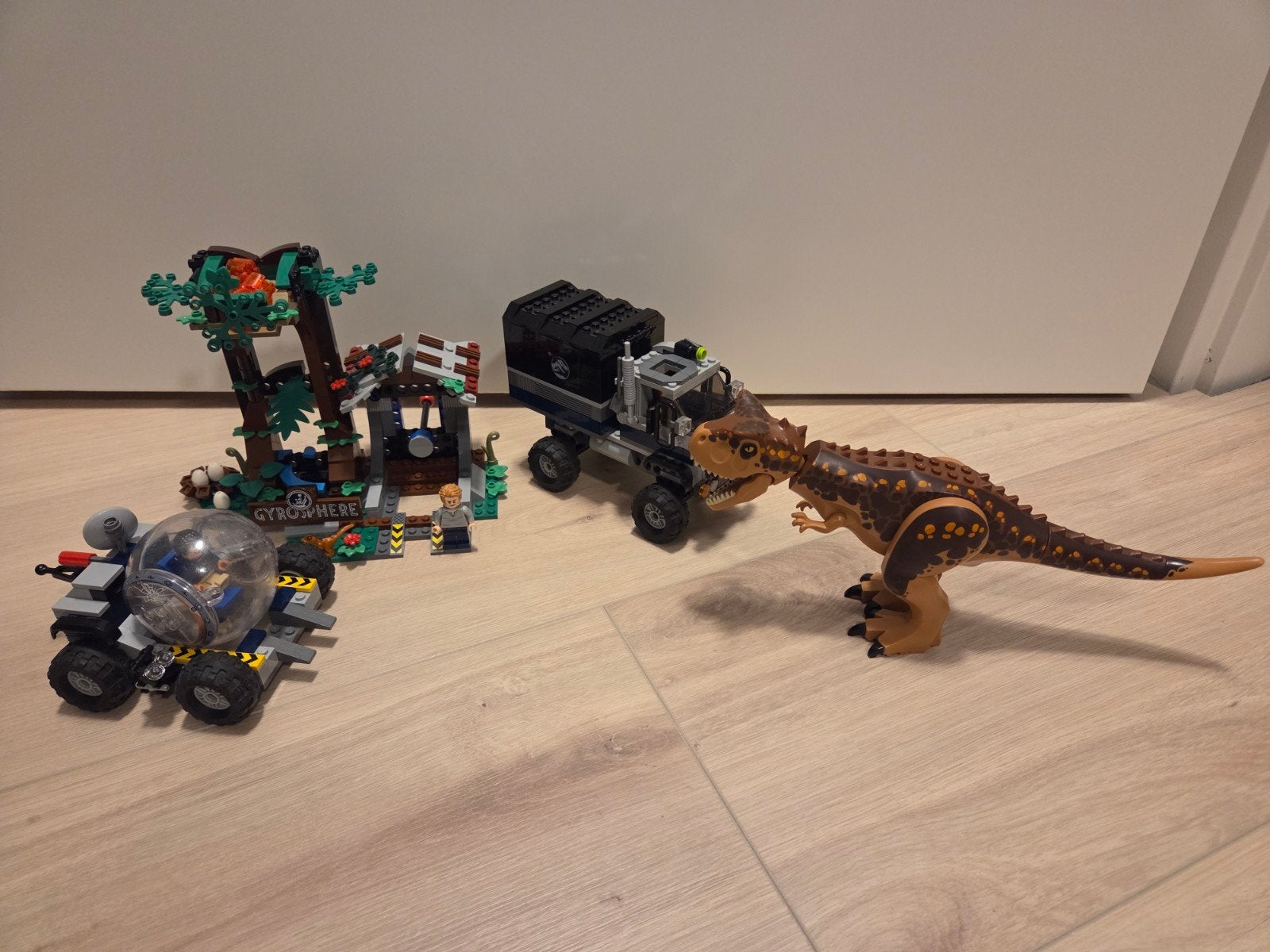 LEGO Jurassic World 75929 Carnotaurus Gyrosphere Ontsnapping, Gebruikt, Jurassic World, Lego, Ophalen of Verzenden