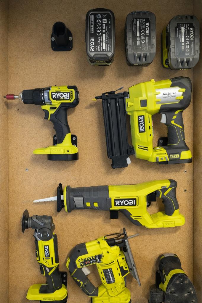 Wandhouder - RYOBI ONE+ – gereedschap netjes ophangen, Area3D.NL, Area3D.NL, Verzenden, Nieuw
