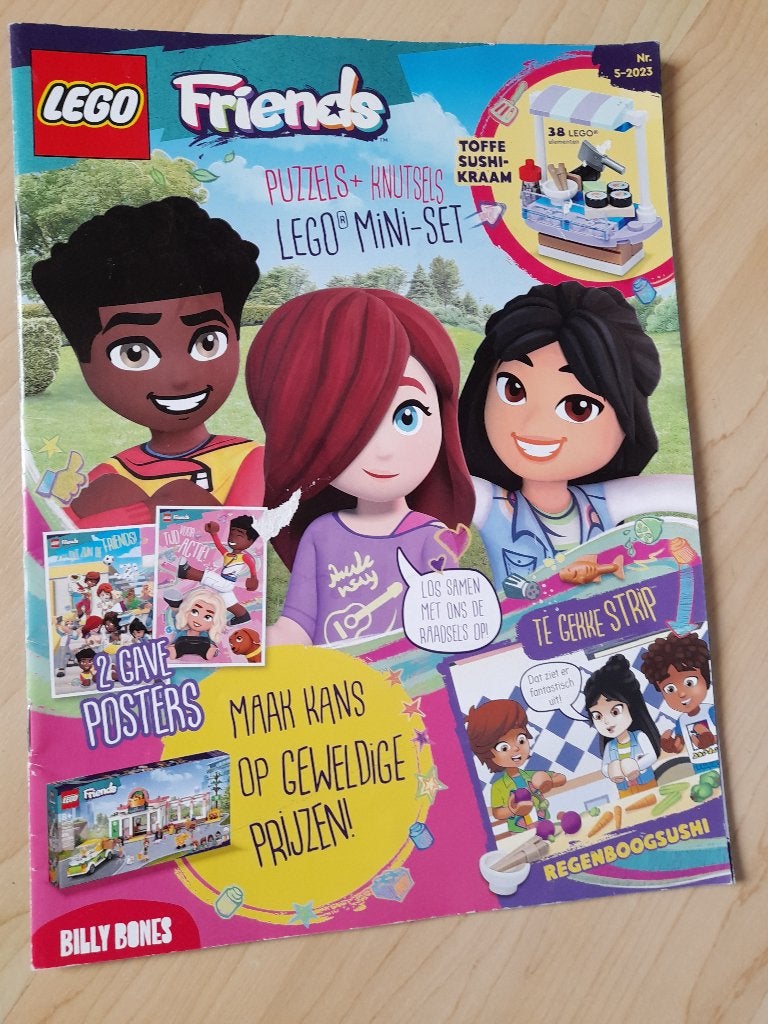 DOEBOEK LEGO FRIENDS 2023 Nummer 5 en 6., Ophalen of Verzenden, Zo goed als nieuw, Fictie algemeen