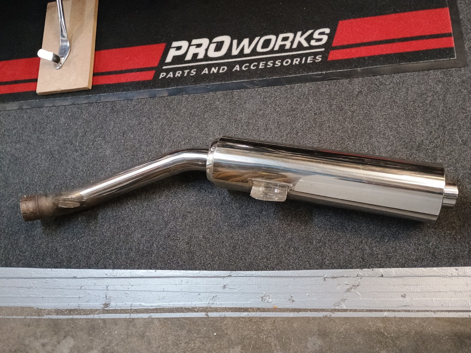 originele uitlaat ZX9R, Ophalen, Gebruikt