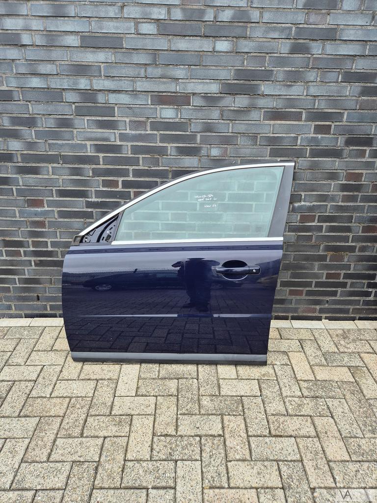 Deur portier linksvoor Volvo V70 / S80 vanaf 2007 blauw 613, Auto-onderdelen, Carrosserie en Plaatwerk, Deur, Volvo, Gebruikt