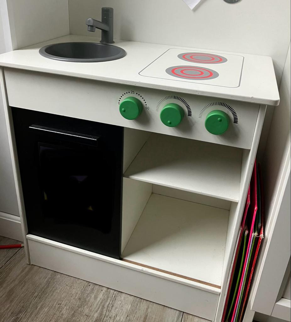 Ikea kinderkeukentje, 50 cm hoog, Ophalen, Zo goed als nieuw, Hout, Speelkeuken