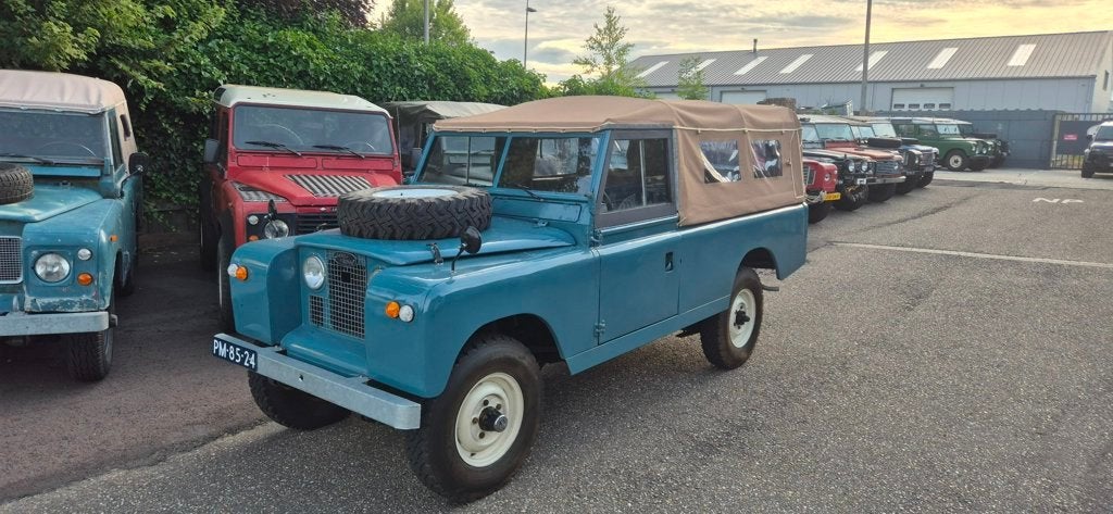 Land Rover 109 Series II benzine met OVERDRIVE, 2286 cc, Gebruikt, 4 cilinders, 2000 kg