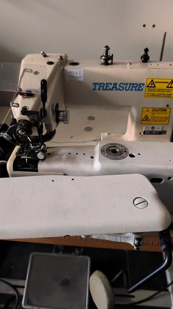 Treasure Blind Zoom machine, Ophalen of Verzenden, Gebruikt, Lockmachine, Overige merken