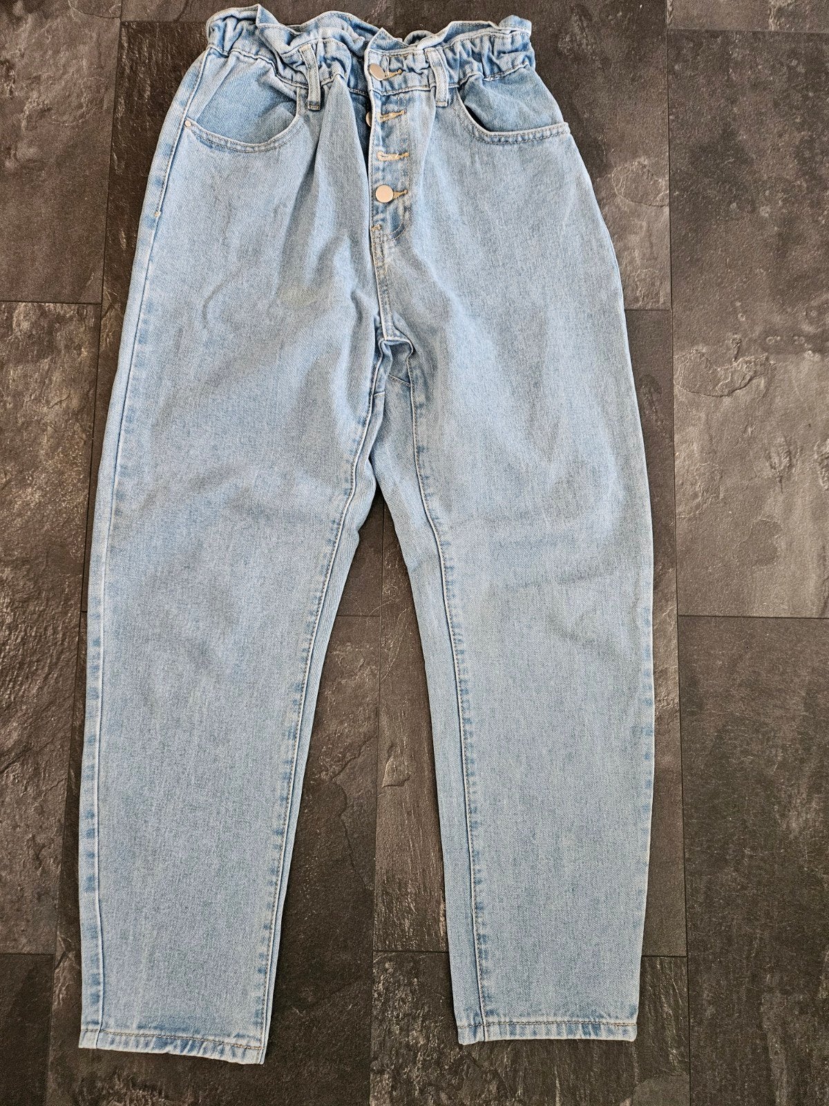 Redial Jeans Maat S/36 met Elastische Tailleband, Kleding | Dames, Spijkerbroeken en Jeans, Gedragen, W28 - W29 (confectie 36)