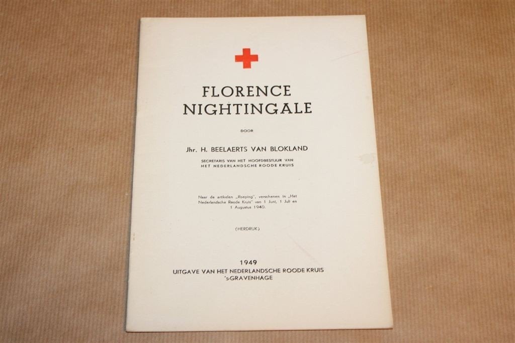 Florence Nightingale — Zeldzame Rode Kruis Uitgave [1949], Ophalen of Verzenden, Gelezen