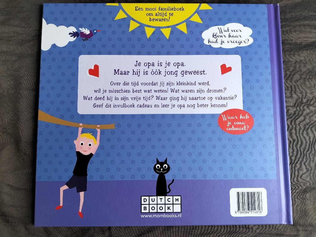 Mag ik je iets vragen? Mama / Papa / Opa (oma is verkocht), Ophalen of Verzenden, Zo goed als nieuw, Opvoeding tot 6 jaar