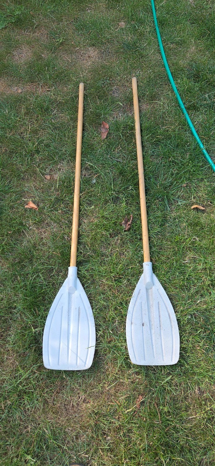 Set van 2 peddels voor boot of kano, Ophalen, Gebruikt, Enkelbladige peddel