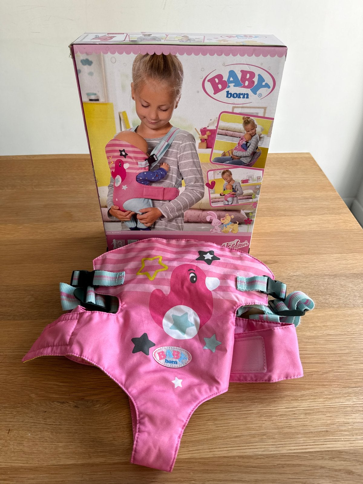 BABY born draagzak voor poppen - Zo goed als nieuw, Ophalen of Verzenden, Zo goed als nieuw, Babypop