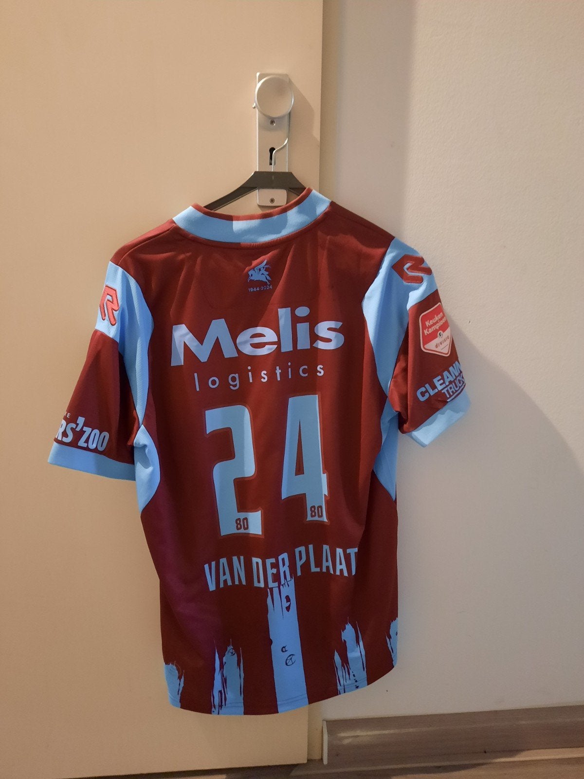 matchworn/issued roan van der plaat vitesse, Ophalen of Verzenden, Zo goed als nieuw, Shirt