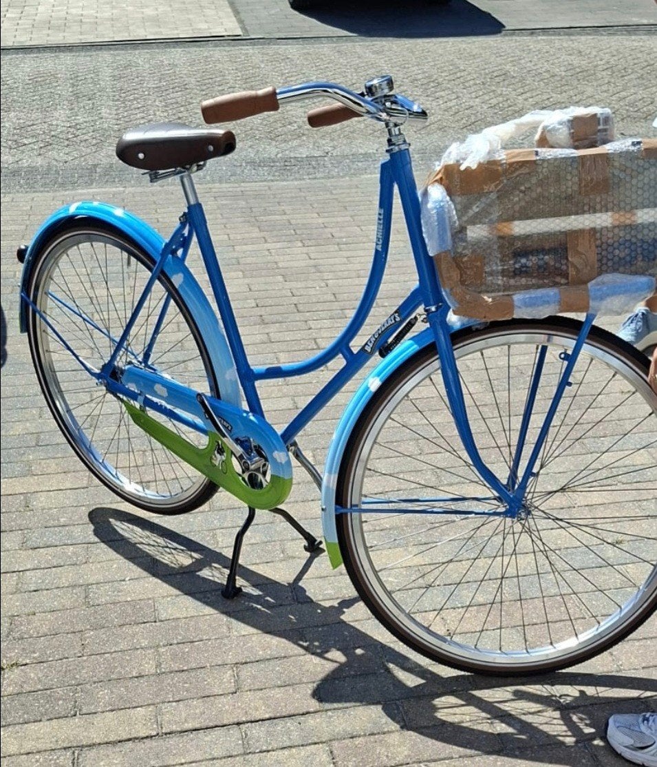 Splinternieuwe Achielle Craighton Omafiets – Limited Ben & J, Fietsen en Brommers, 51 tot 55 cm, Ophalen, Terugtraprem, Achielle

Model: Craighton (Omafiets / Transportfiets)