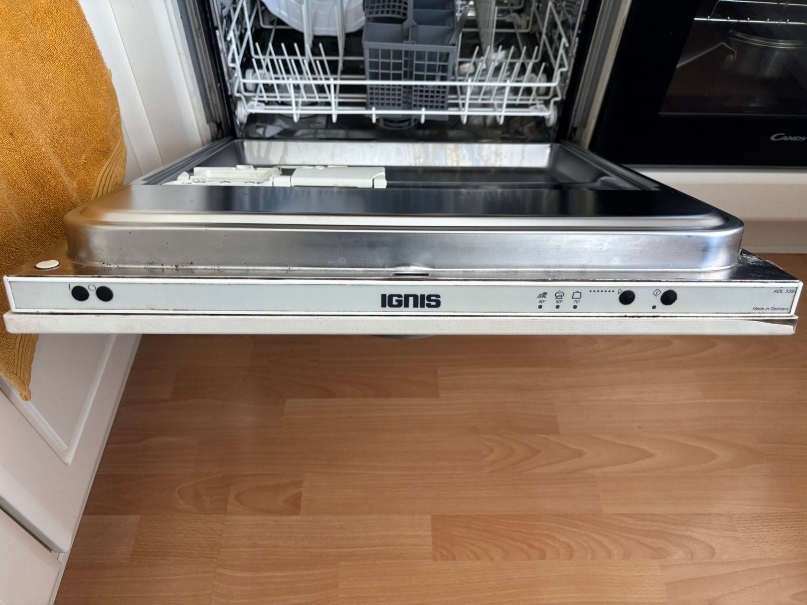 Ignis ADL 339 Inbouwvaatwasser te koop, Ophalen, Zo goed als nieuw, Inbouw, 85 tot 90 cm