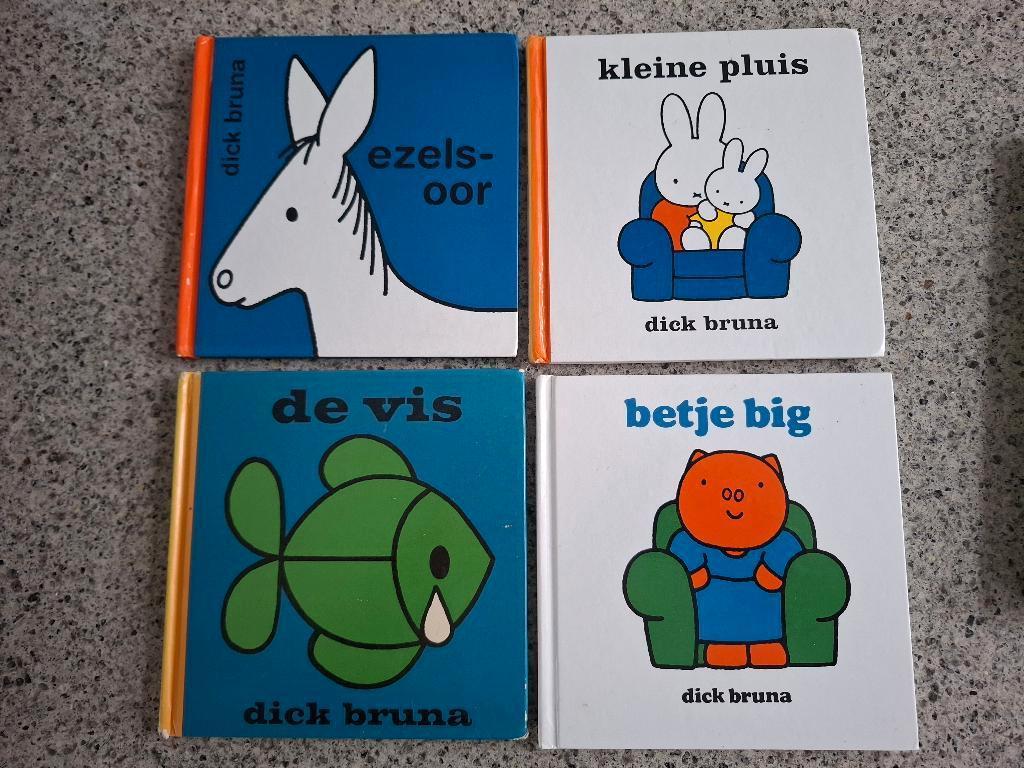 DICK BRUNA, 4 BOEKJES, Boeken, Ophalen of Verzenden, Gelezen