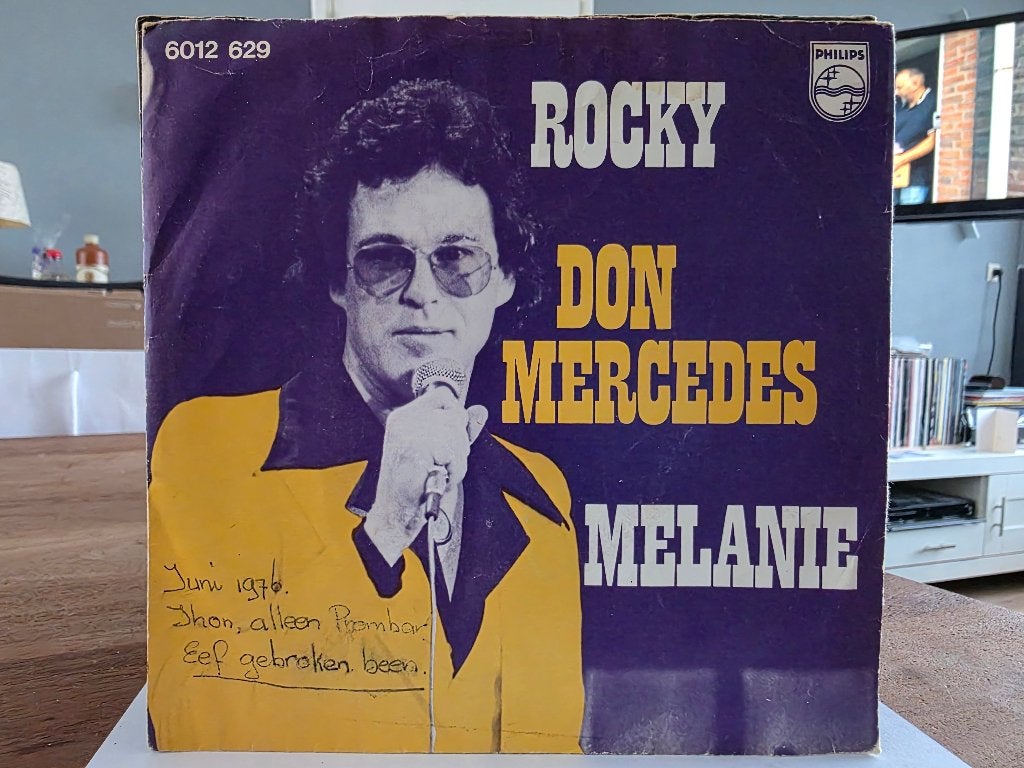 7" Single Don Mercedes - Rocky / Melanie, Gebruikt, 7 inch, Ophalen of Verzenden, Pop