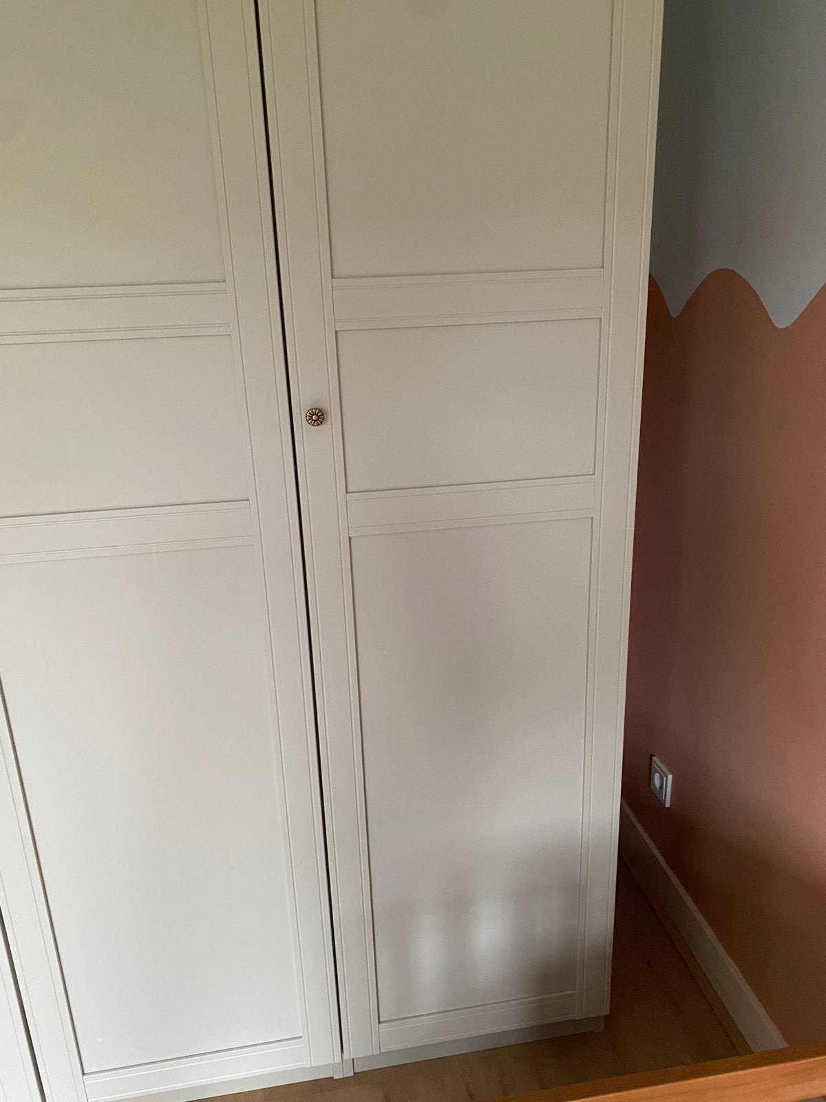 IKEA PAX kast 50 cm met FLISBERGET deur (rechter deel), Ophalen, 200 cm of meer, 50 tot 100 cm, Zo goed als nieuw