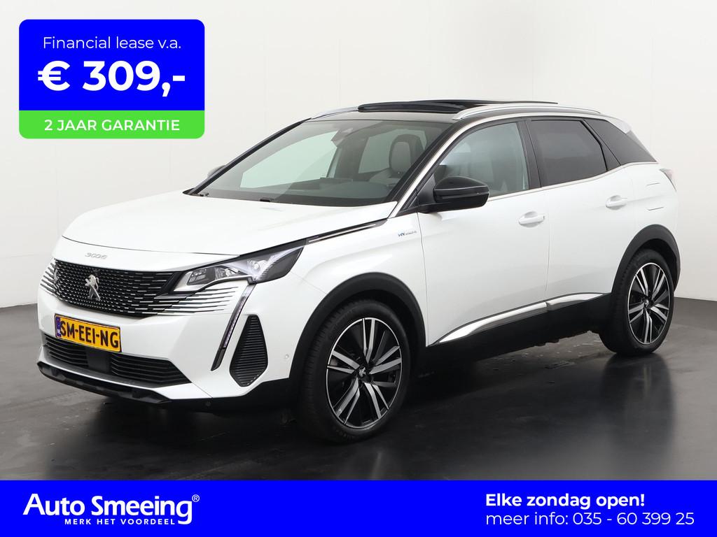 Peugeot 3008 1.6 HYbrid4 300 GT Pack | Panoramadak | Memory, Auto's, Automaat, 12 maanden, 77 km/l, Euro 6