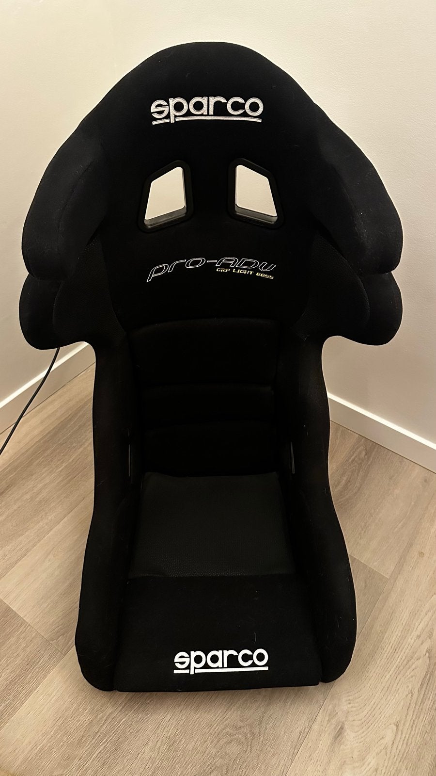 Gloednieuwe Sparco Pro-Adv Simracing Kuipstoel, Ophalen, Zwart, Nieuw, Eén