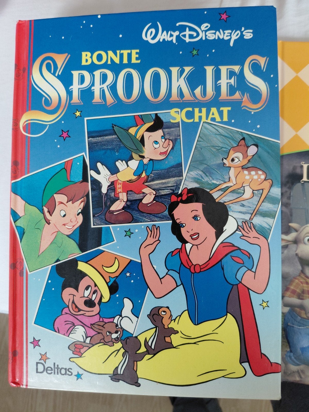 2 Sprookjesboeken: Disney's Bonte Sprookjes Schat & Efteling, Ophalen of Verzenden, Gelezen, Diverse auteurs