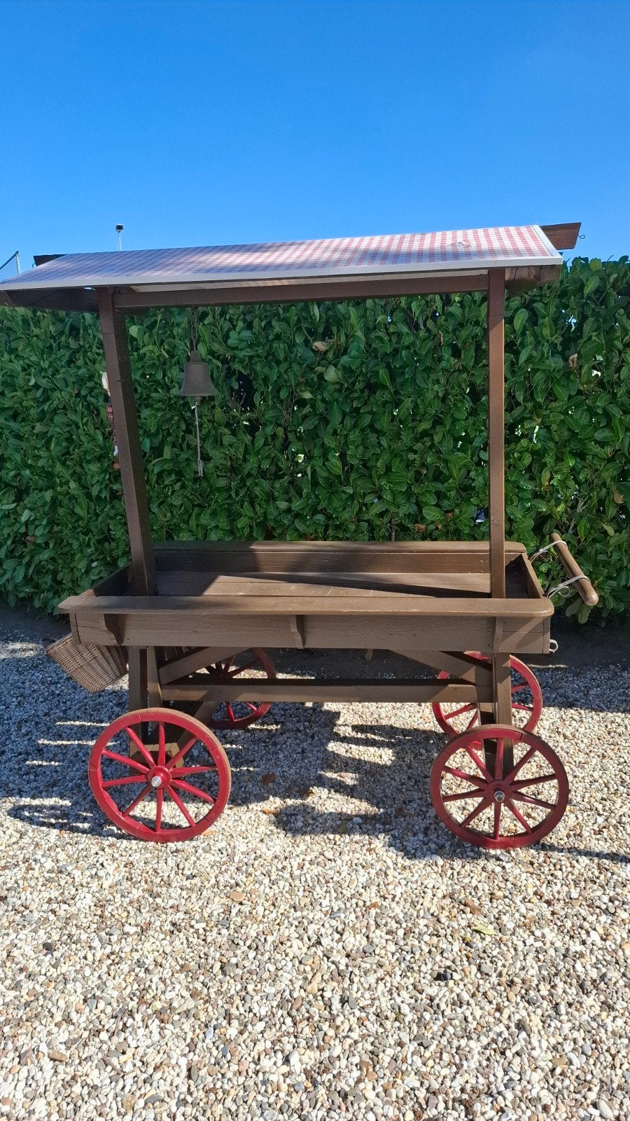 Fruit kar, 100 liter of meer, Ophalen, Transportkar