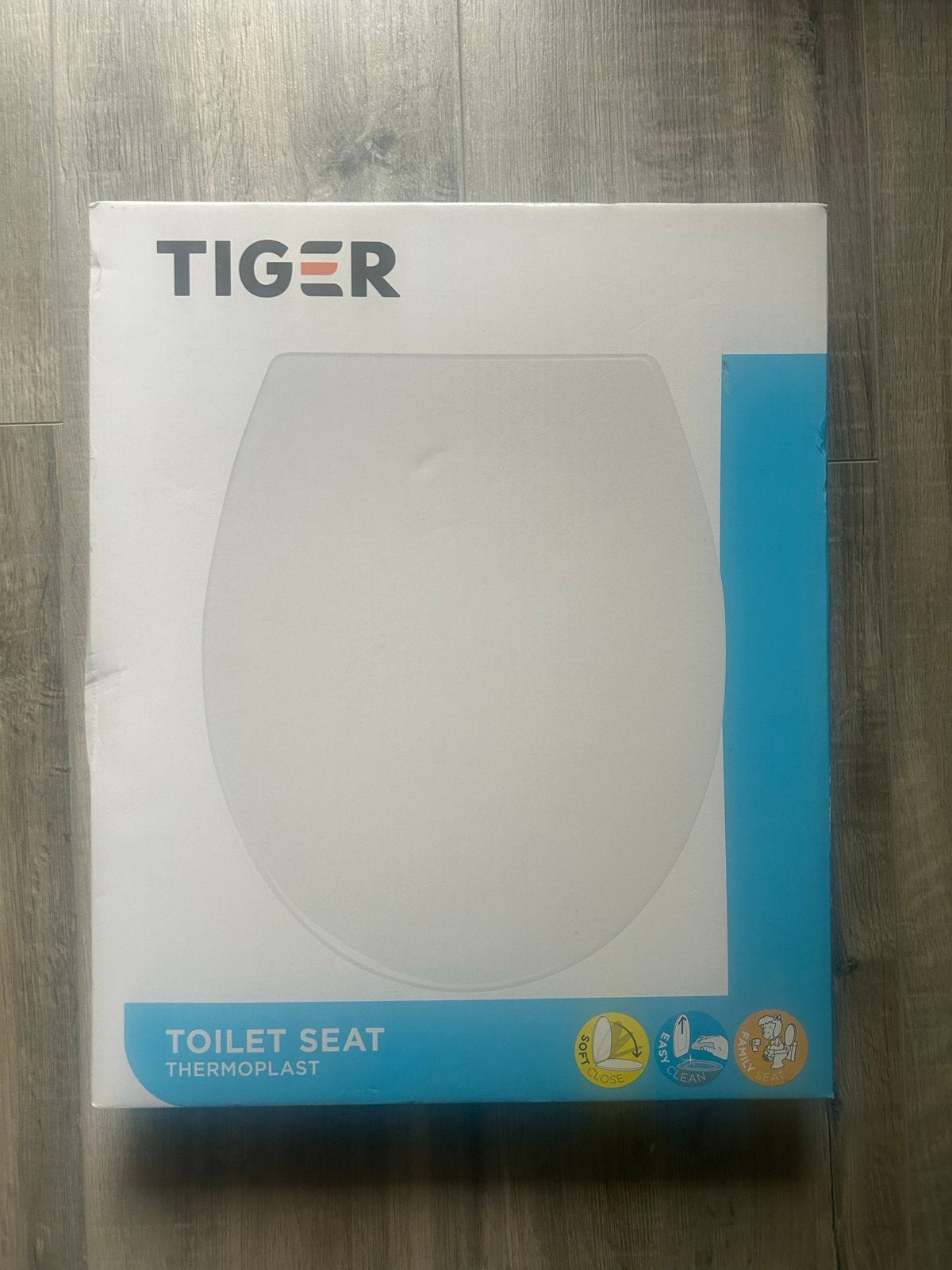 Tiger Thermoplast Toiletzitting/wc-bril - Nieuw in doos, Ophalen of Verzenden, Nieuw, Toilet