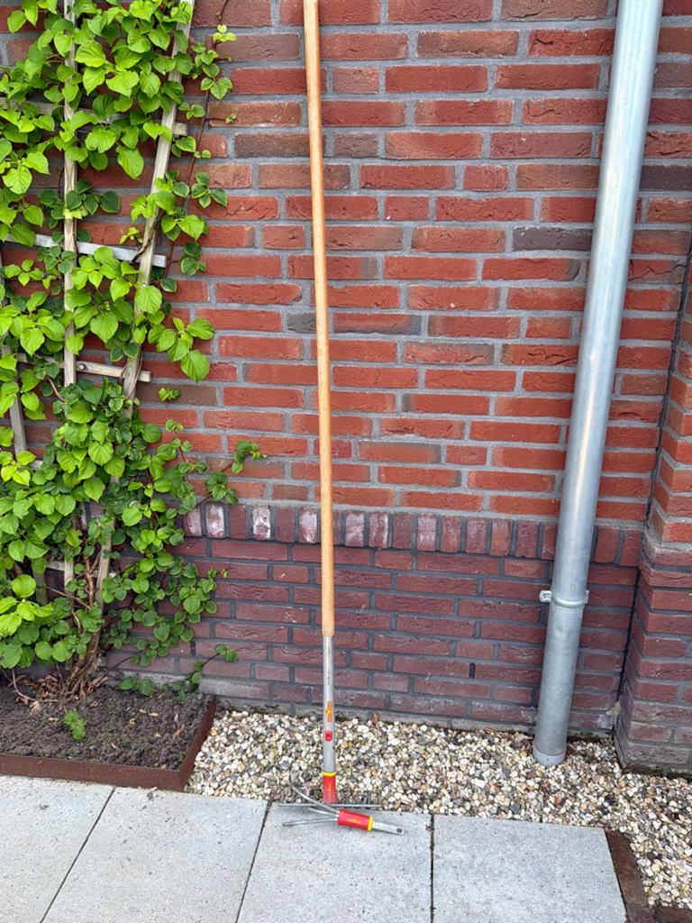 WOLF-Garten cultivator, hark en steel evt ruilen Gardena, Ophalen, Minder dan 50 cm, Zo goed als nieuw, Minder dan 25 cm